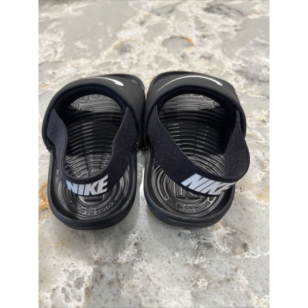 NIKE Toddler Slides BV1094-001 Kawa Slide Black Size 6C Little Kids - Picture 4 of 7